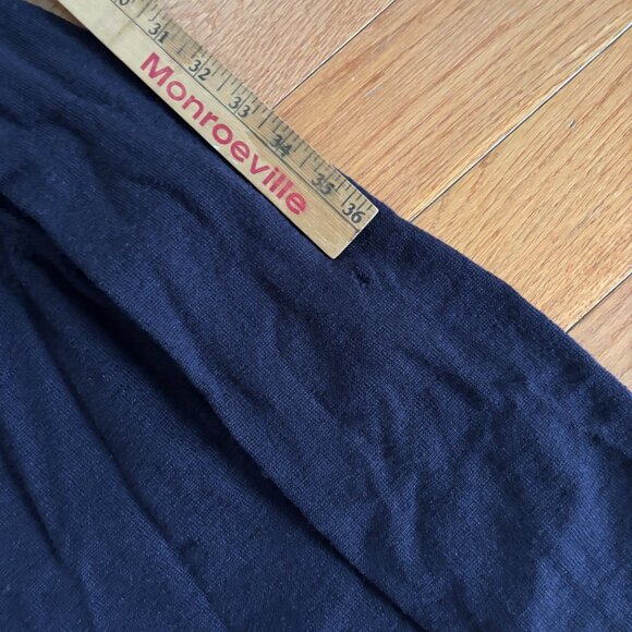 Mario Gilberti Sweater Mens M 1/4 Zip Extra Fine Merino Wool Italy Purple *READ* - Picture 5 of 8